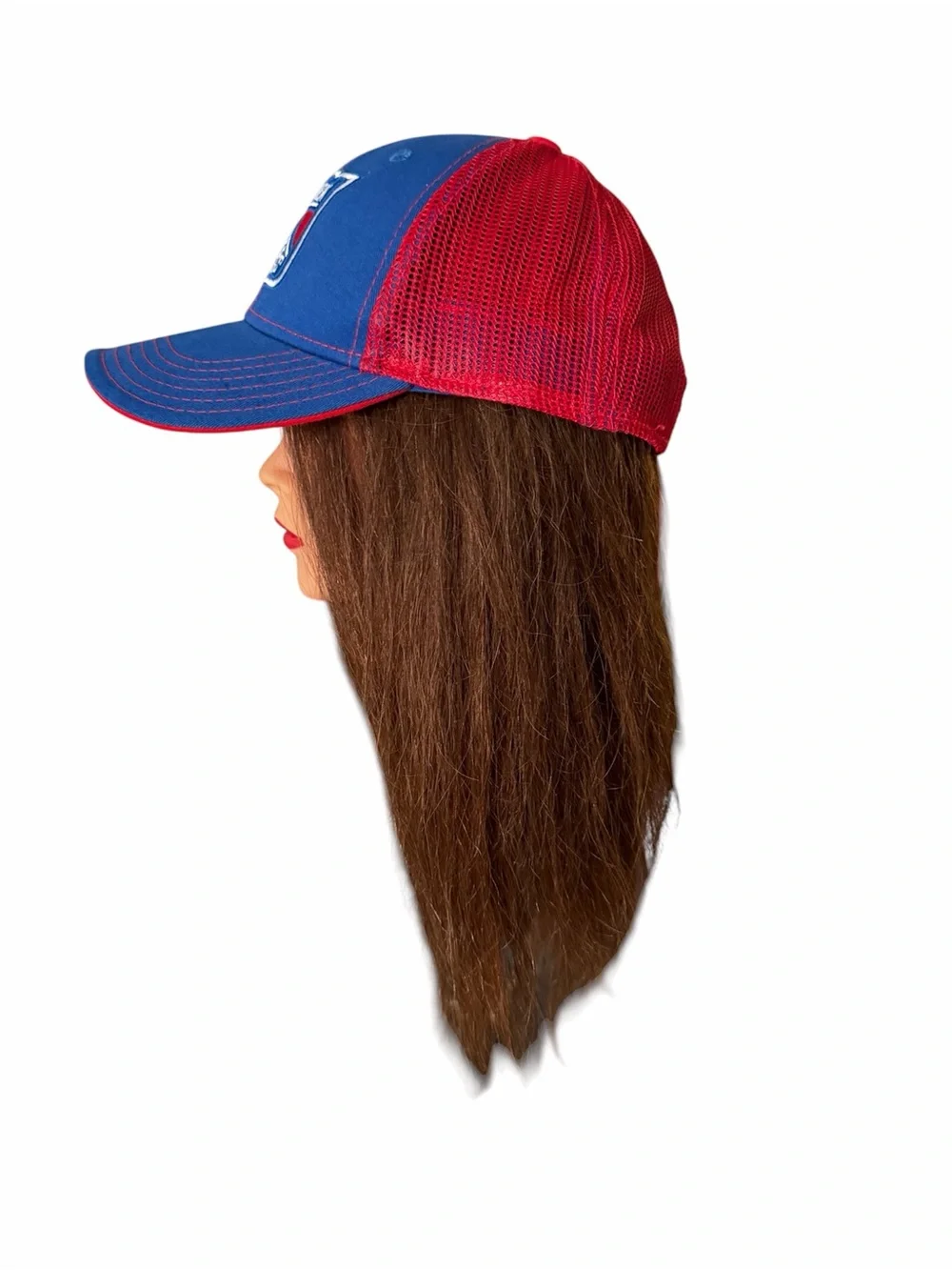 New York Rangers Blue & Red Mesh Back Cap, Youth size
